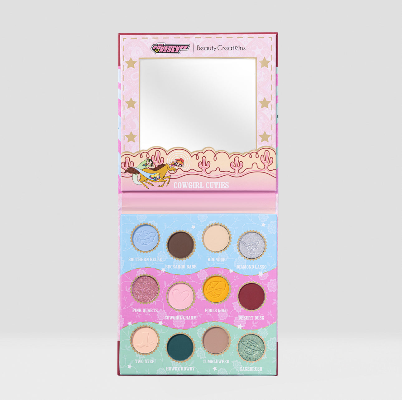 “Cowgirl Cuties” - Shadow Palette - The PowerPuff Girls X Beauty Creations