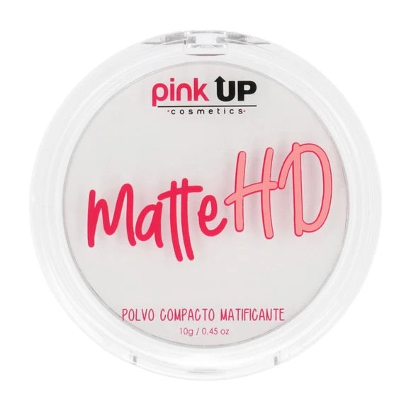 “Matte HD” - Polvo Compacto Matificante - Pink UP Cosmetics