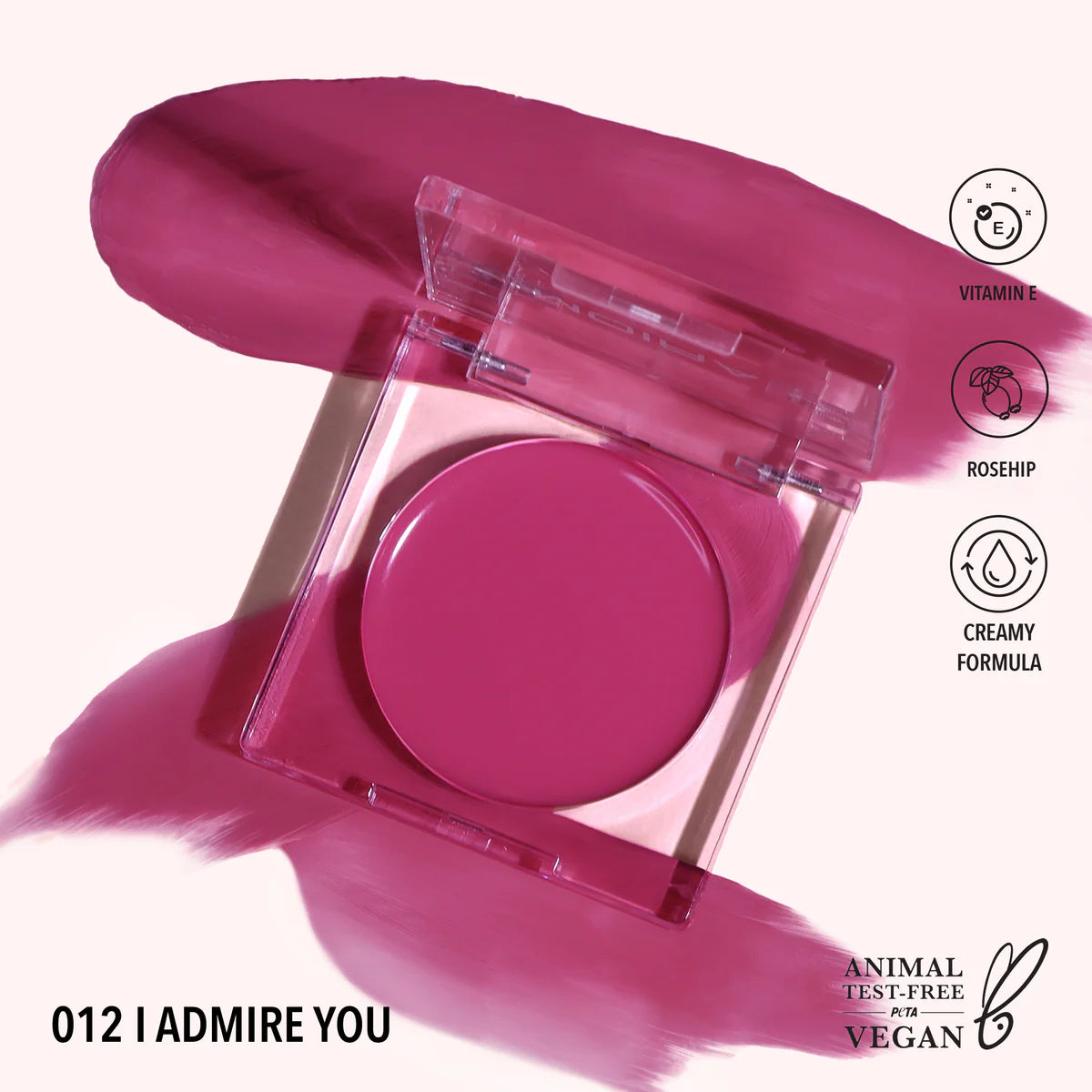 Love Heat “Cream Blush” - Moira Cosmetics