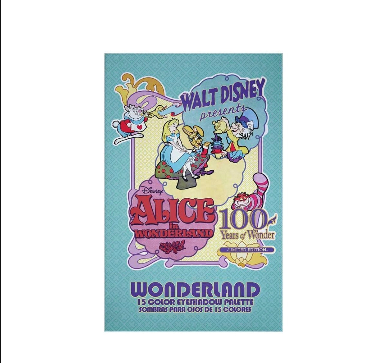 "β¨π© 'Alice in Wonderland' - Disney 100 Limited Edition Eyeshadow Set, 15 Magical Colors ππ"