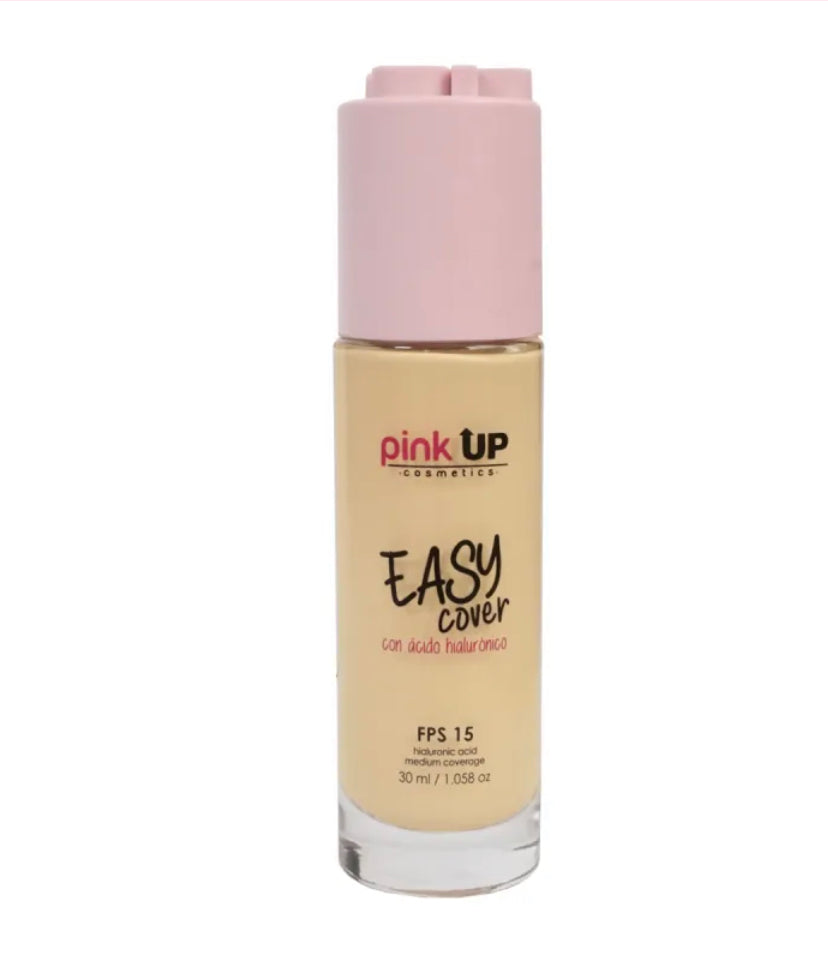 “Easy Cover” - Maquillaje Líquido - Pink UP Cosmetics