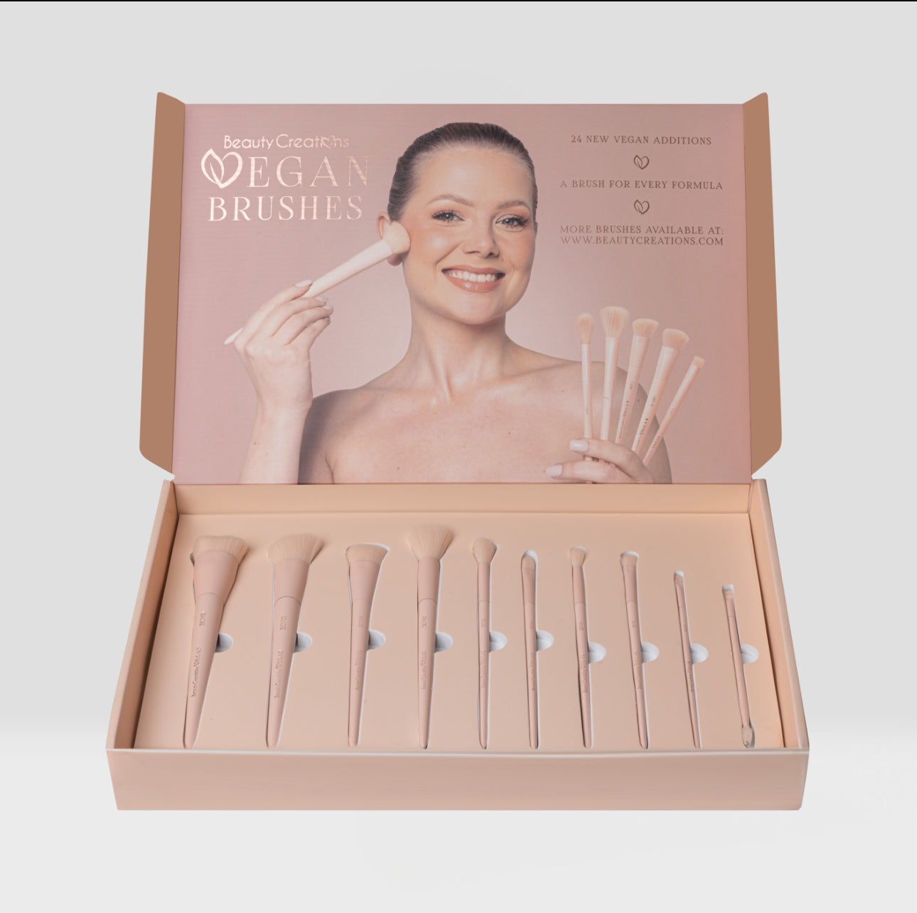 “Vegan Brushes” - Collection Set - Beauty Creations