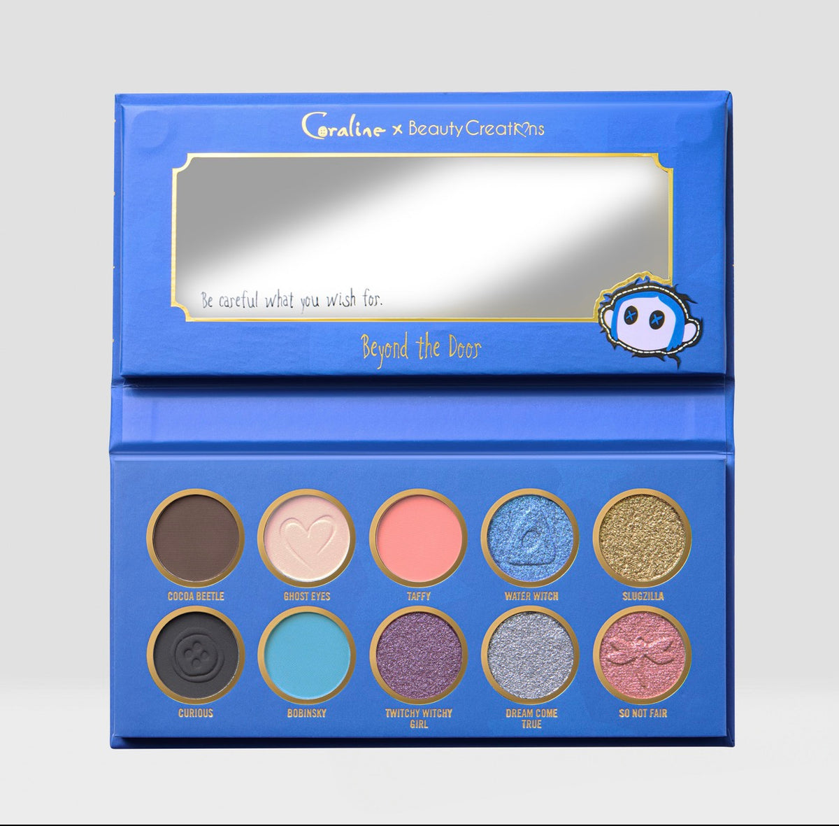 Beyond the Door - Paleta de Sombras - Coraline X Beauty Creations