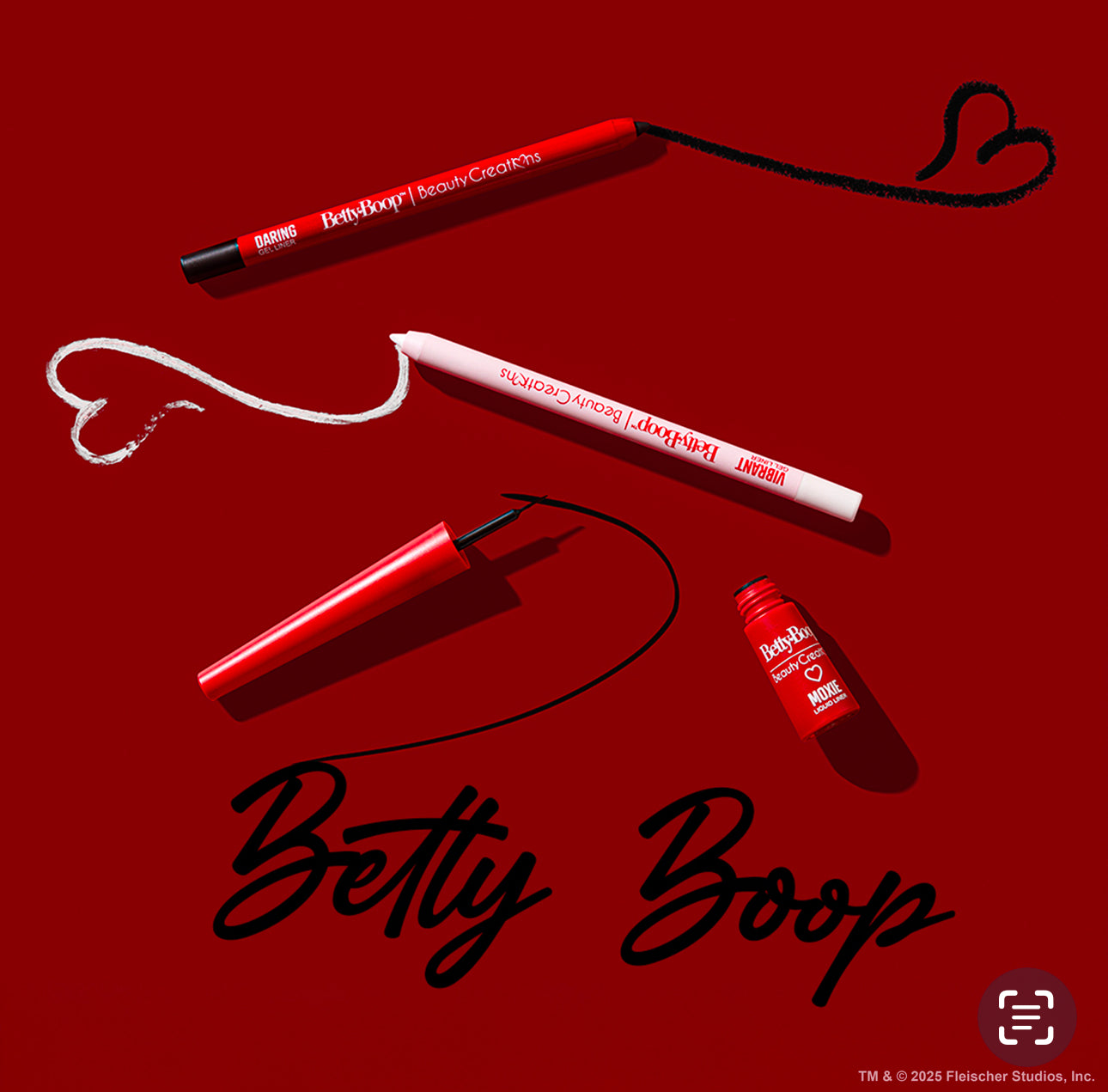 “Be Bold” - Liner Trío - Betty Boop X Beauty Creations