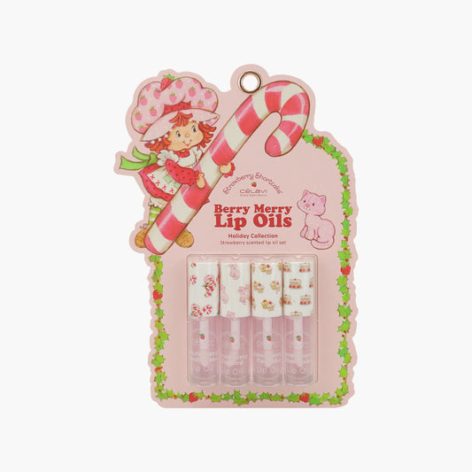 Lip Oil Set (4 PCs) - Strawberry Shortcake
