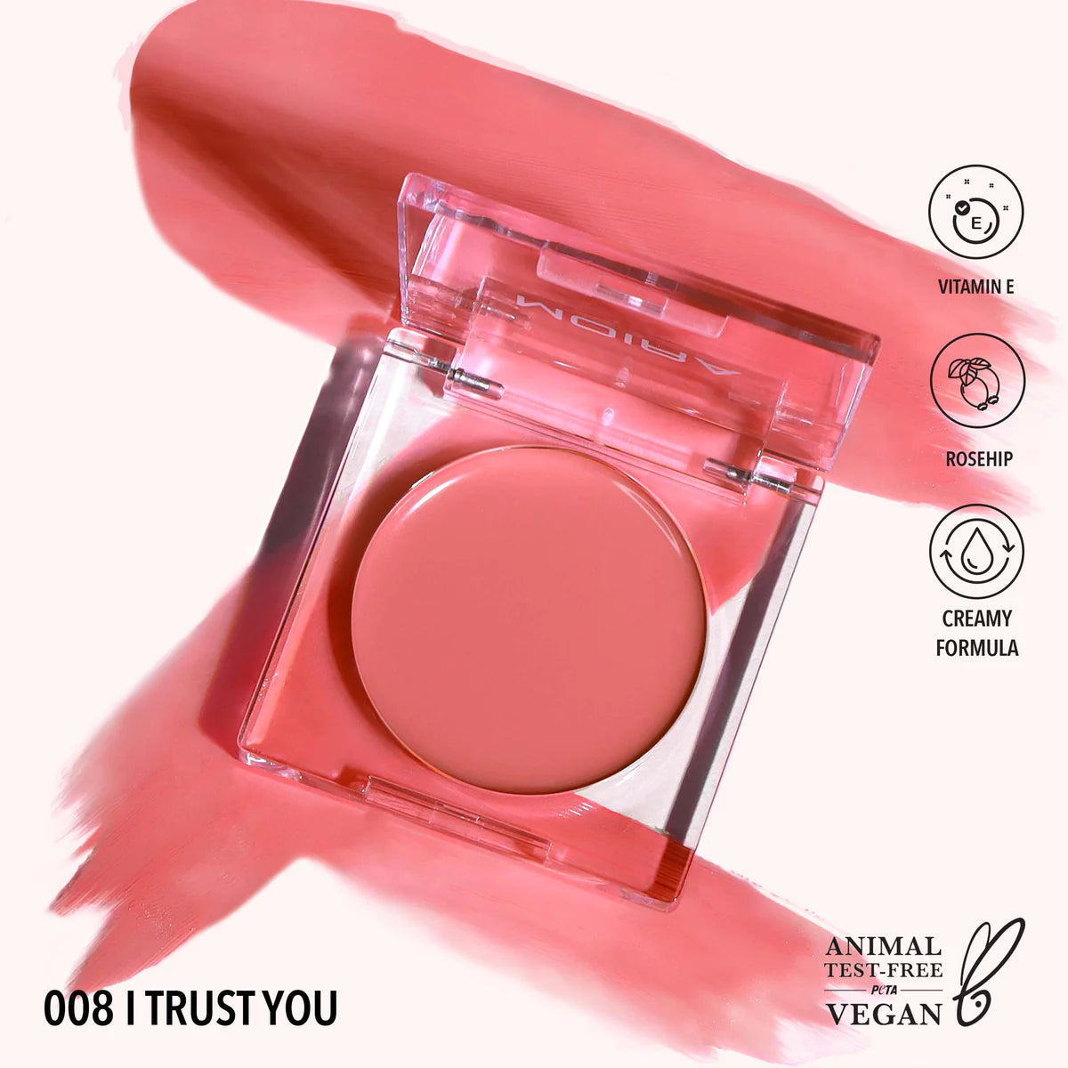 Love Heat “Cream Blush” - Moira Cosmetics