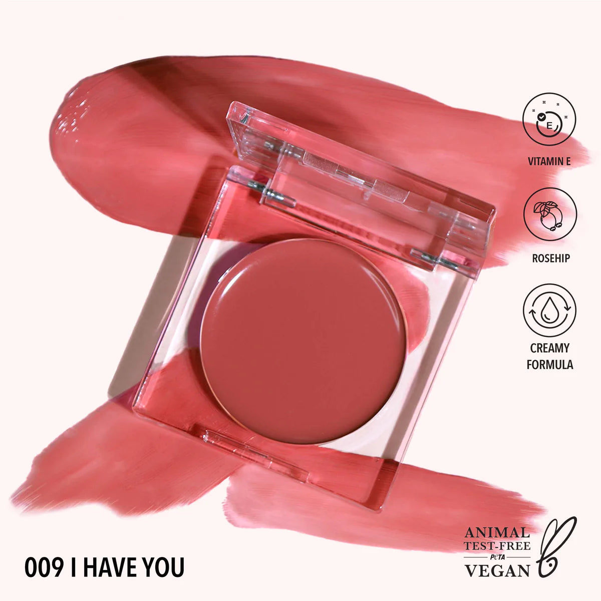 Love Heat “Cream Blush” - Moira Cosmetics