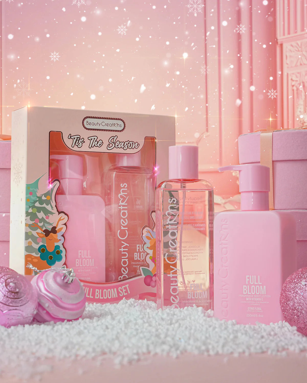 Oh Deer Christmas "Tis the Season" Lotion & Mist Set - Beauty Creations