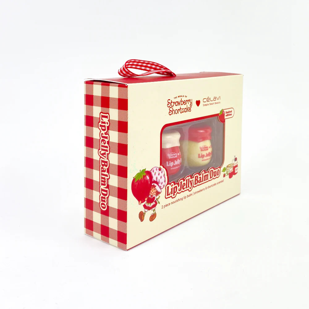 Lip Jelly Balm Dúo - Strawberry Shortcake X CELAVI