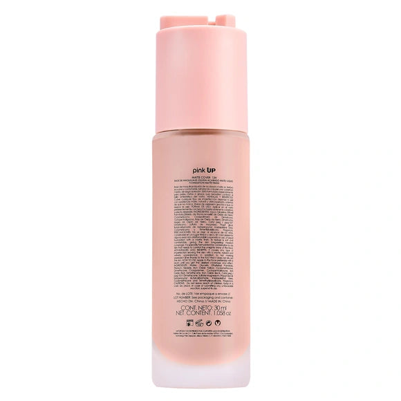 “Matte Cover” - Maquillaje Líquido - Pink Up Cosmetics