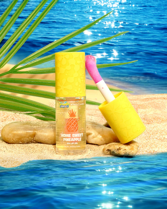 âHome Sweet Pineappleâ - Lip Oil - SpongeBob XBeauty Creations