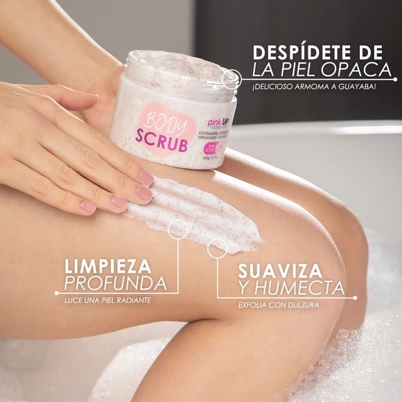 Body Scrub - Exfoliante Corporal Suave - Pink UP Cosmetics