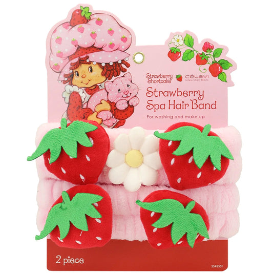 “Strawberry” Spa Hair Band - Strawberry Shortcake X CELAVI