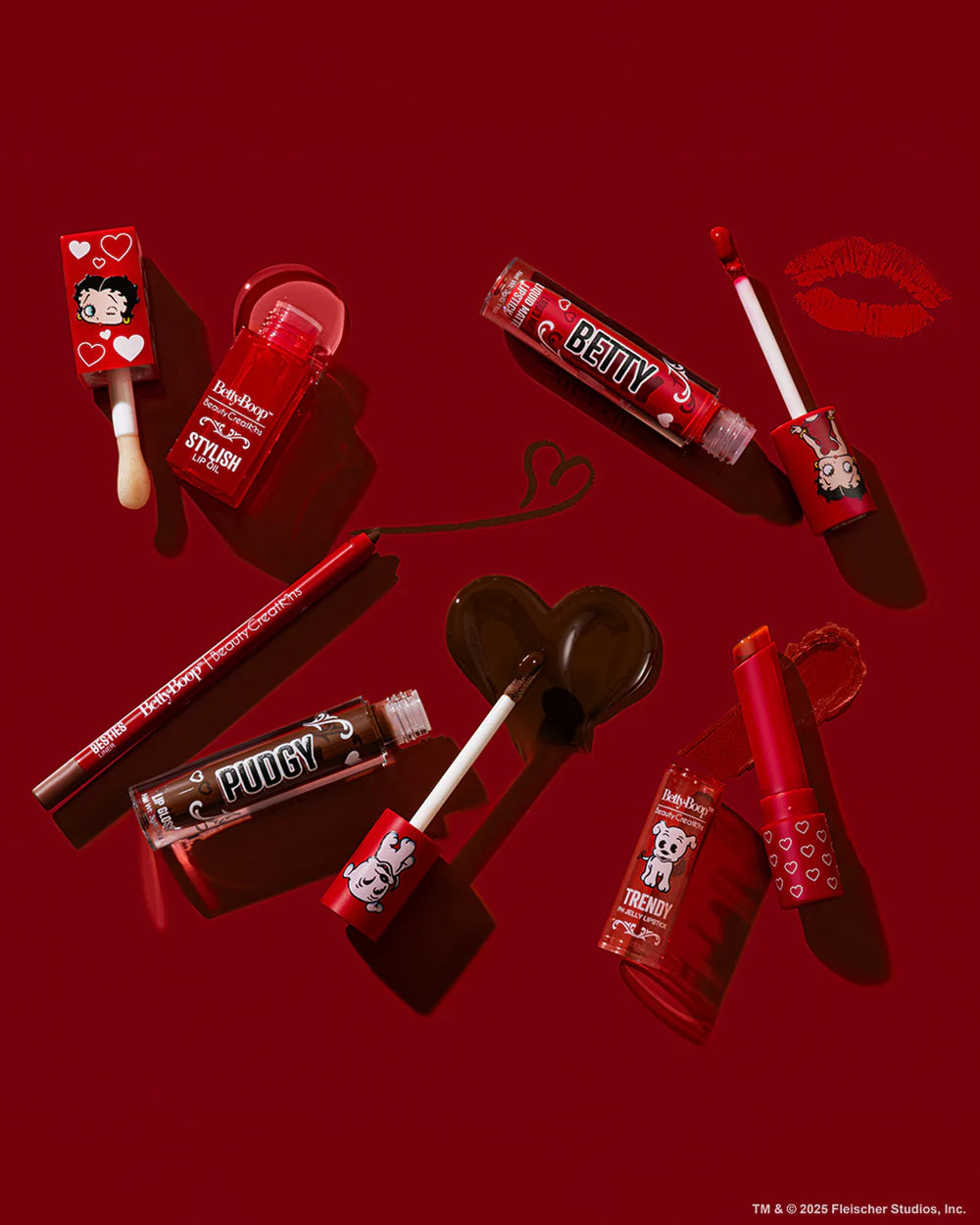 “Besitos” - Lip Trío - Betty Boop X Beauty Creations