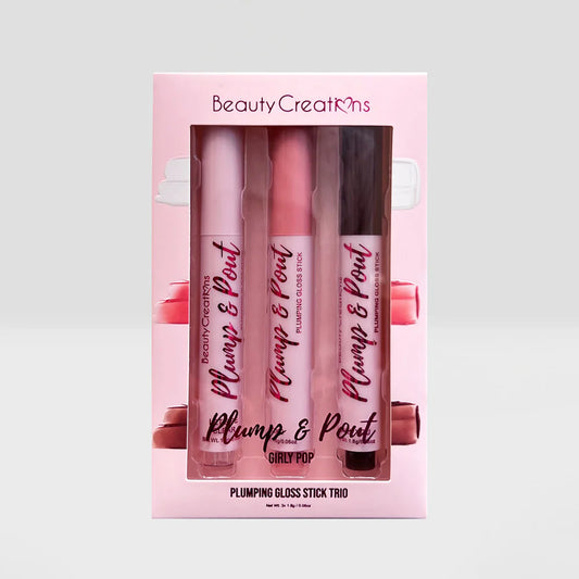 “Girly Pop” - Plumping Gloss Stick Trío - Beauty Creations