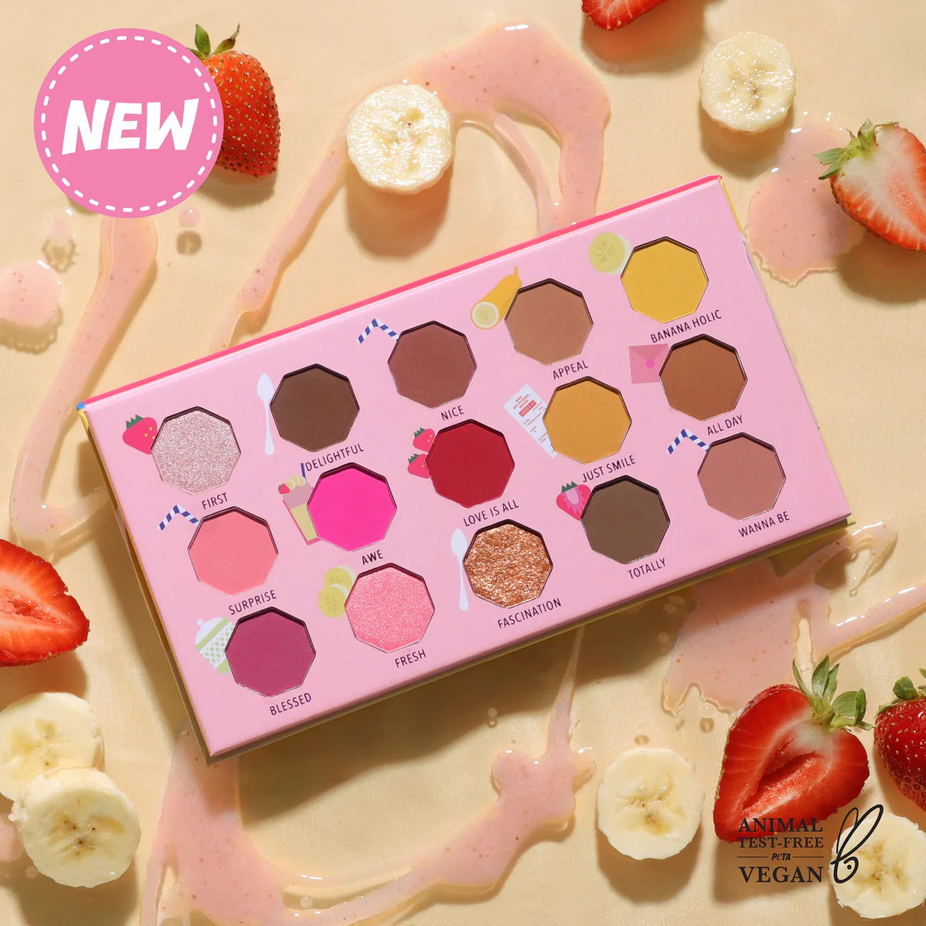 MY SWEETEST THING PALETTE - SMOOTHIE SERIES- PRESSED PIGMENT PALETTE MOIRA