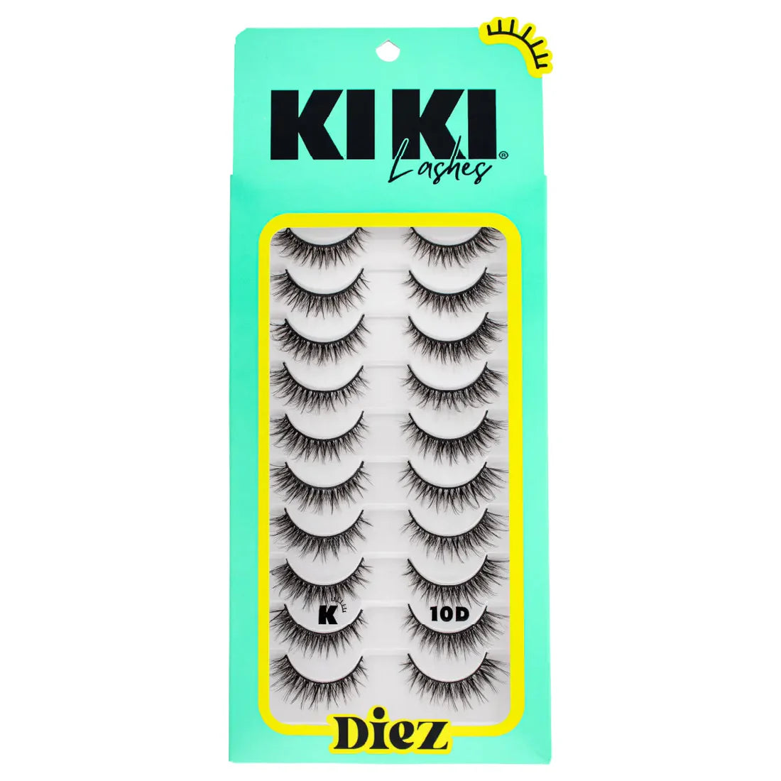 Pestañas Postizas - Diez- Kiki Lashes