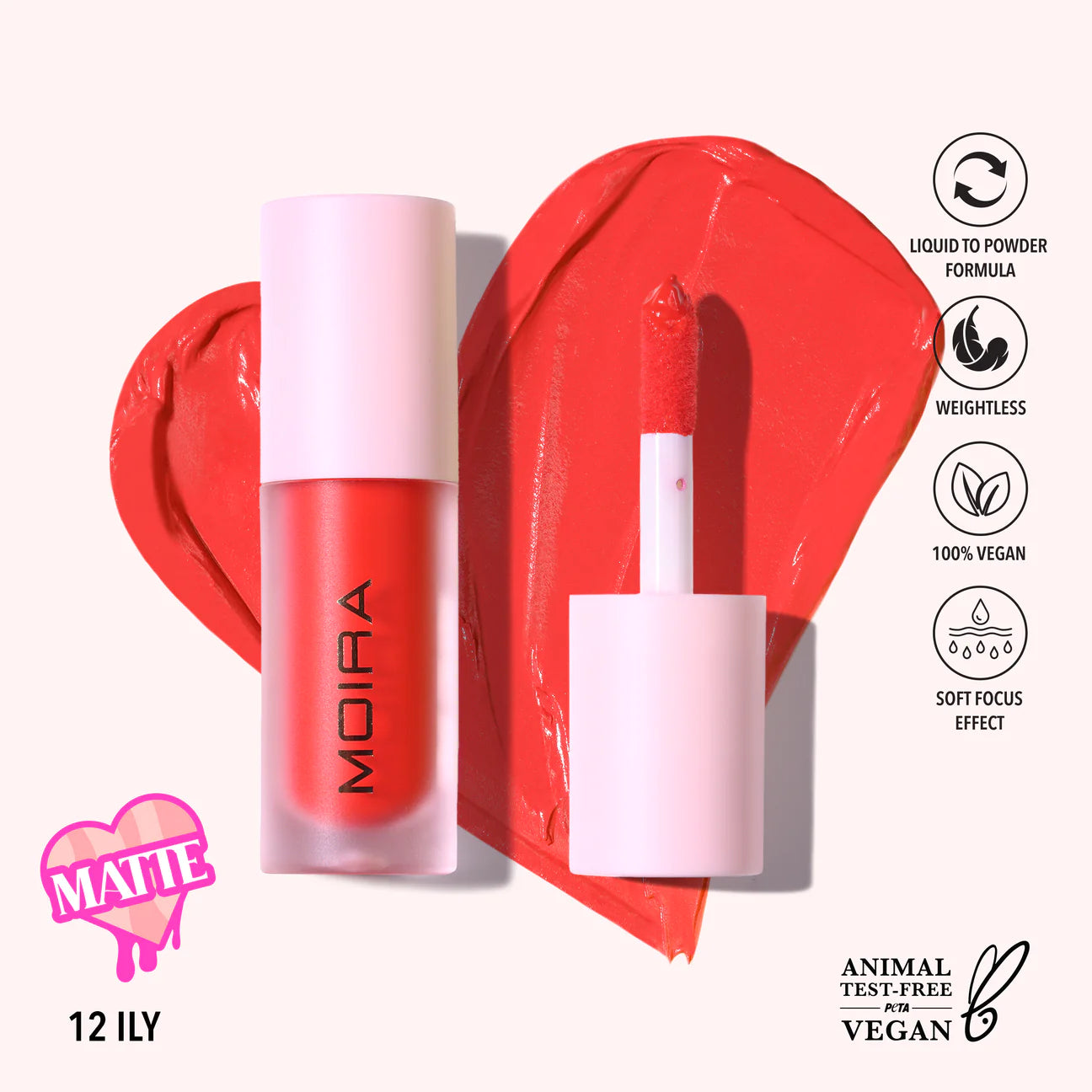 “Love Steady” Liquid Blush - Moira Cosmetics