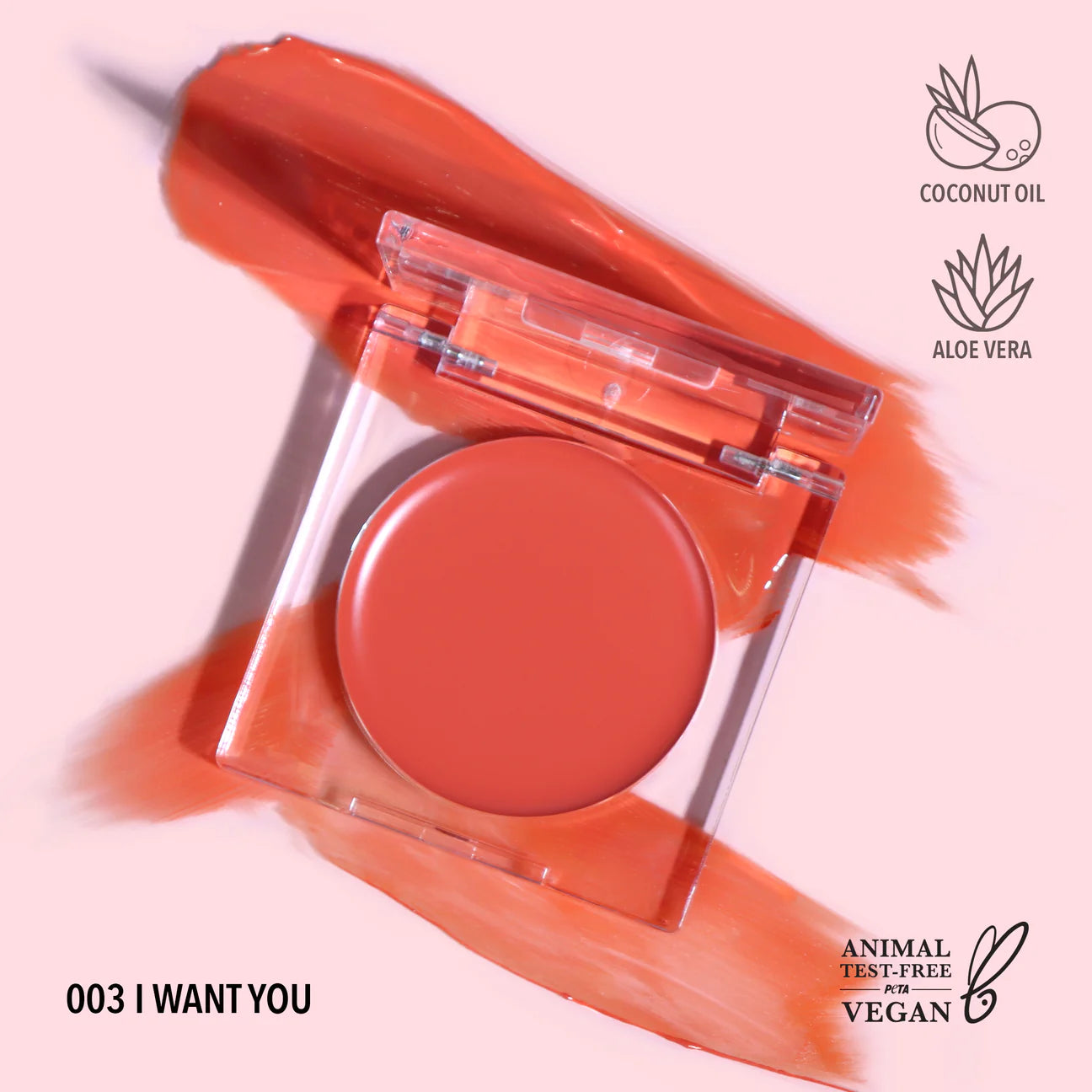 Love Heat “Cream Blush” - Moira Cosmetics