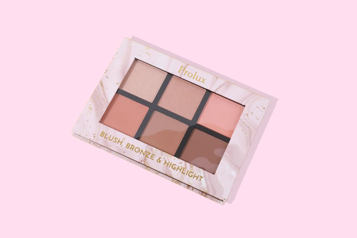 Blush, Bronze & Highlight Palette