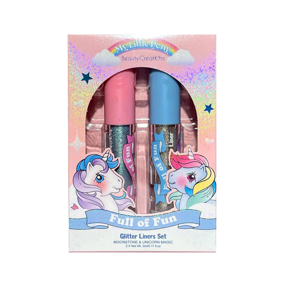 “Full Of Fun" - Glitter Liners Set - My Little Pony X Beauty Creations