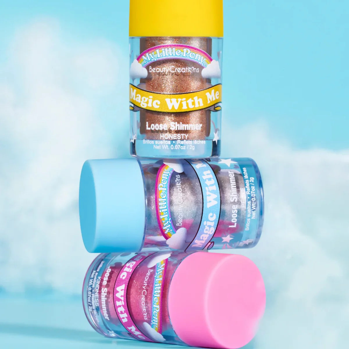 "MAGIC WHITH ME" LOOSE SHIMMERS SET - BEAUTY CREATIONS