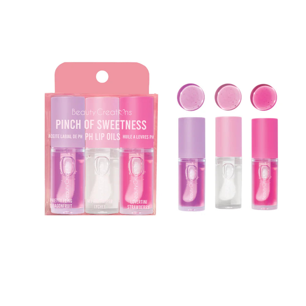 “Pinch Of Sweetness” - PH Lip Oil Trio - Beauty Creations