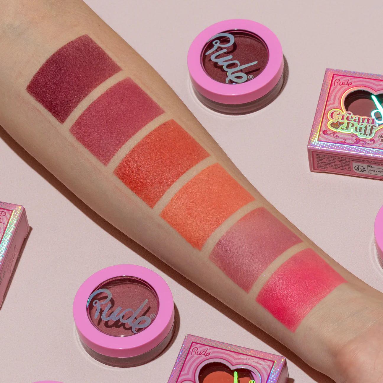 “Cream Puff” (Natural Blush) - Rude Cosmetics