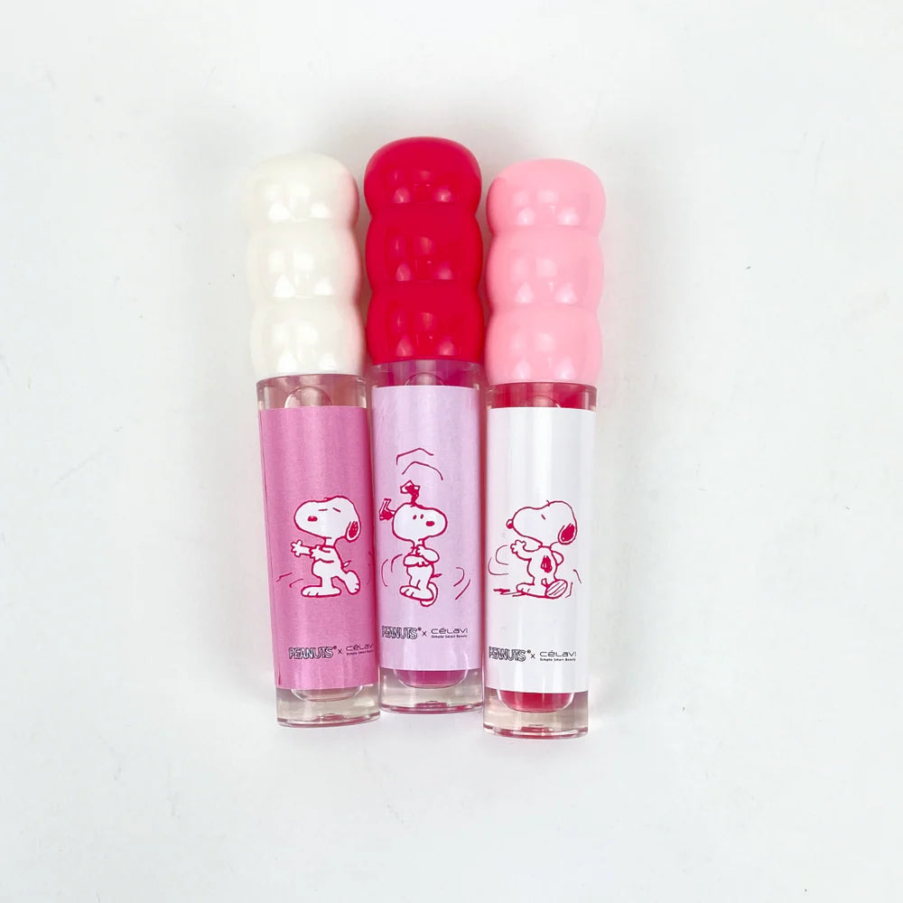 Smoothing Lip Oil Set - Peanuts X CELAVI