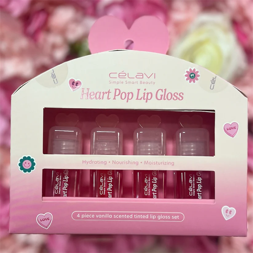 Heart Pop - Lip Gloss Set - CELAVI