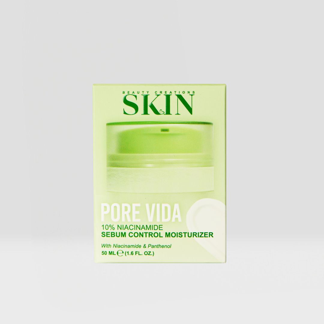 Pore Vida - Hidratante de Control de Grasa con Niacinamida - Beauty Creations Skin
