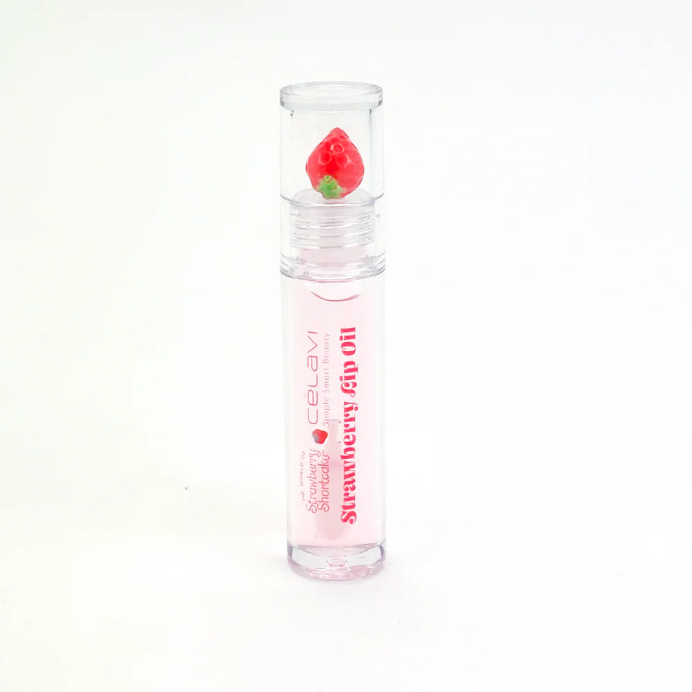 Tinted Lip Oil - Strawberry Shortcake X CELAVI