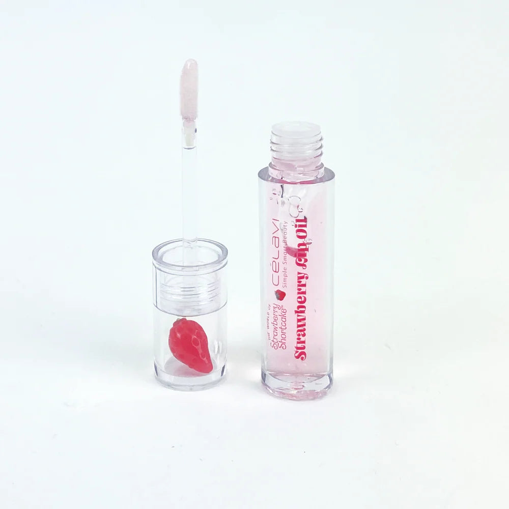 Tinted Lip Oil - Strawberry Shortcake X CELAVI