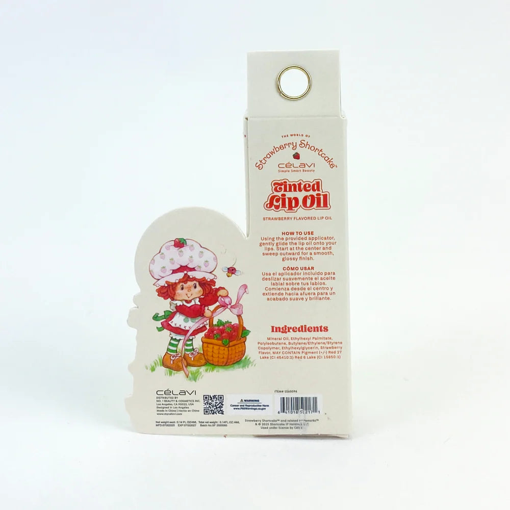 Tinted Lip Oil - Strawberry Shortcake X CELAVI