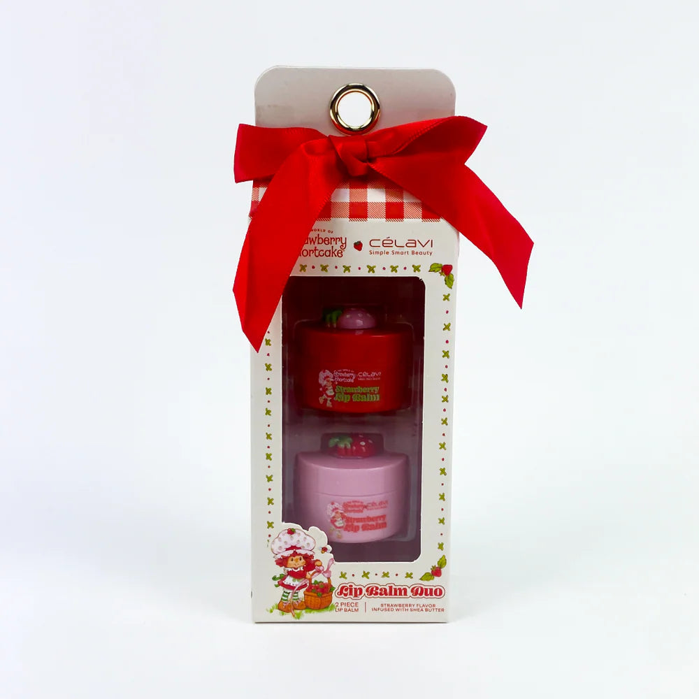 Lip Balm Duo - Strawberry Shortcake X CELAVI