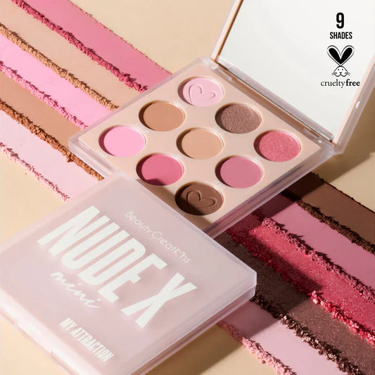 “Nude X” My Attraction - Shadow Palette - Beauty Creations