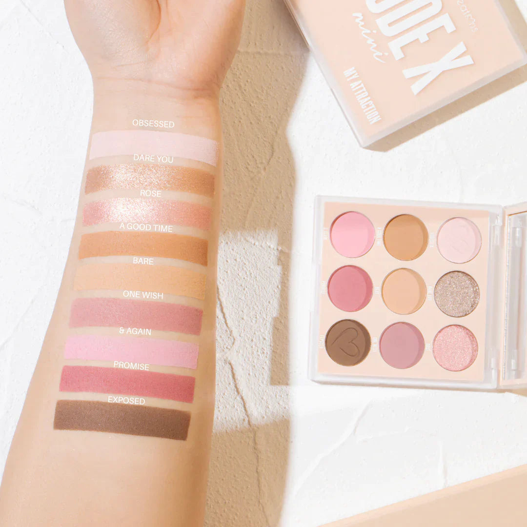 “Nude X” My Attraction (Shadow Palette) - Beauty Creations