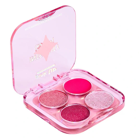 Intensity Glam - Cuarteto de Sombras para Ojos - Pink Up Cosmetics