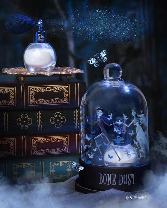 "BONE DUST" SHIMMER PARA CUERPO Y CABELLO |  CORPSE BRIDE X BEAUTY CREATIONS