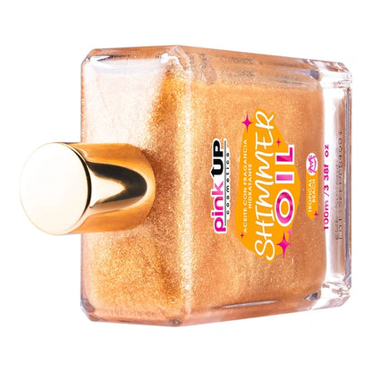 Shimmer Oil - Aceite Corporal- Pink UP Cosmetics