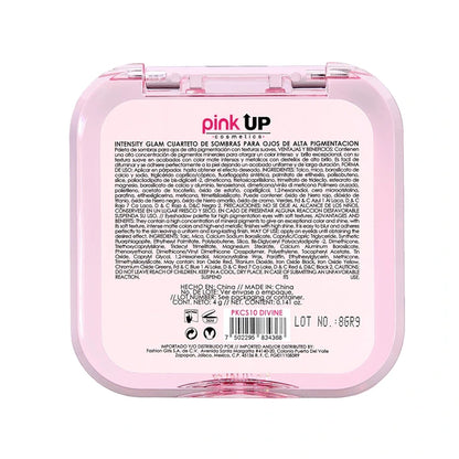Intensity Glam - Cuarteto de Sombras para Ojos - Pink Up Cosmetics