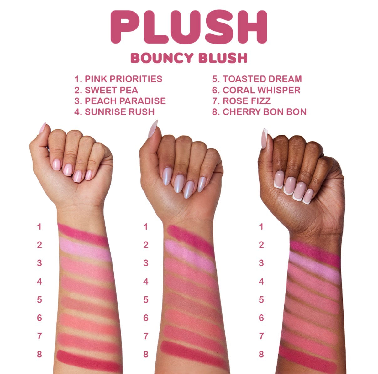 Plush - Rubor de Crema a Polvo - Beauty Creations