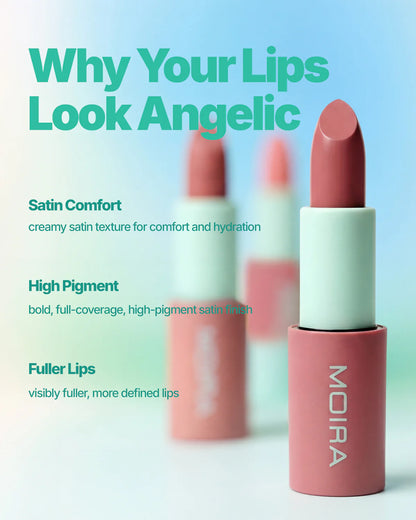 Angel Satin - Labial en Barra - Moira Cosmetics