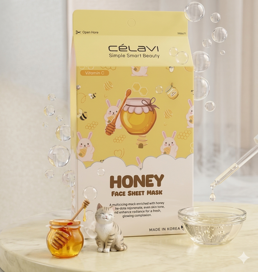 Mascarilla Facial - Set de 5 PCs - Celavi