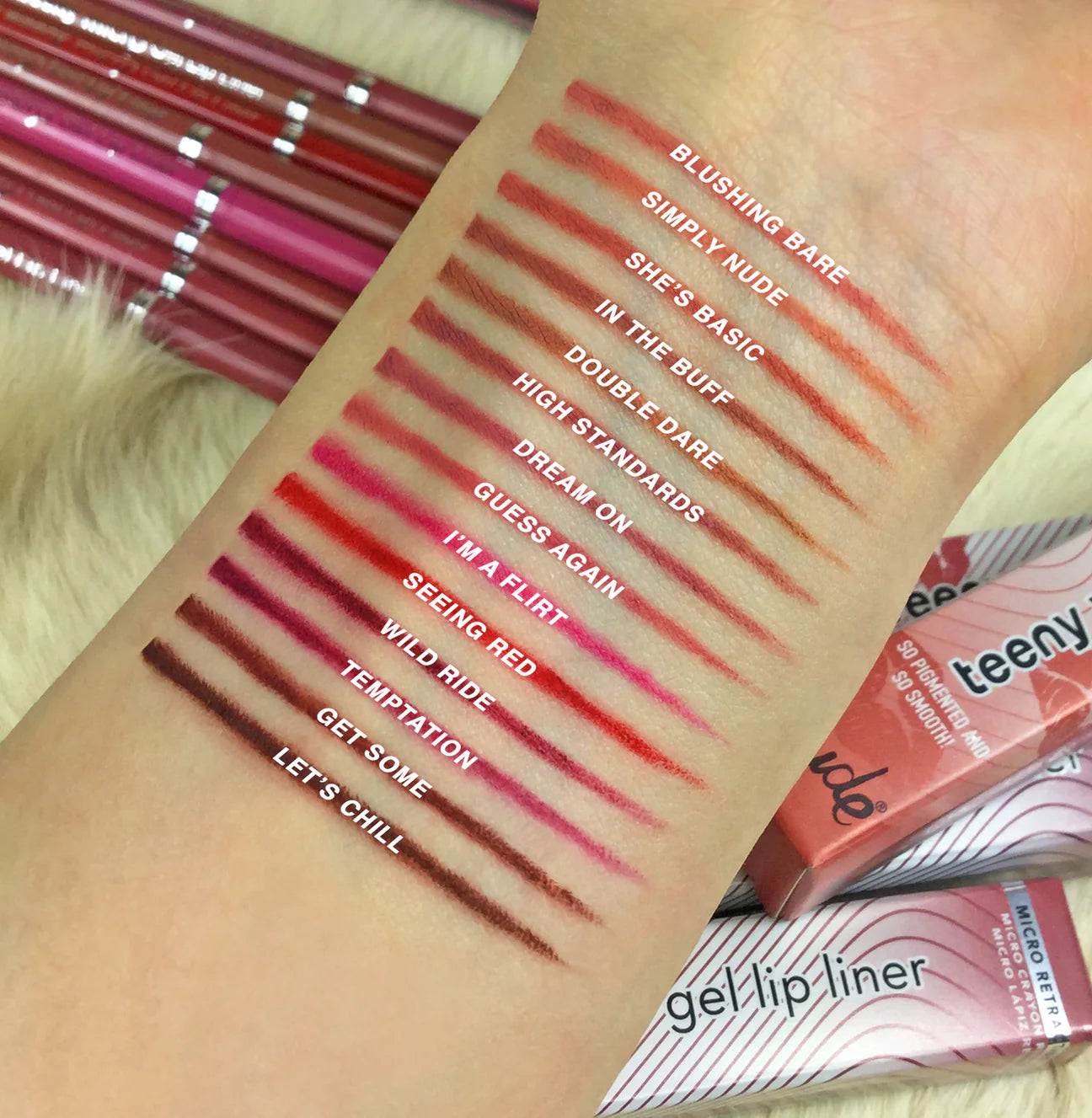 “Teeny Weeny” (Micro Gel Lip Liner) - Rude Cosmetics