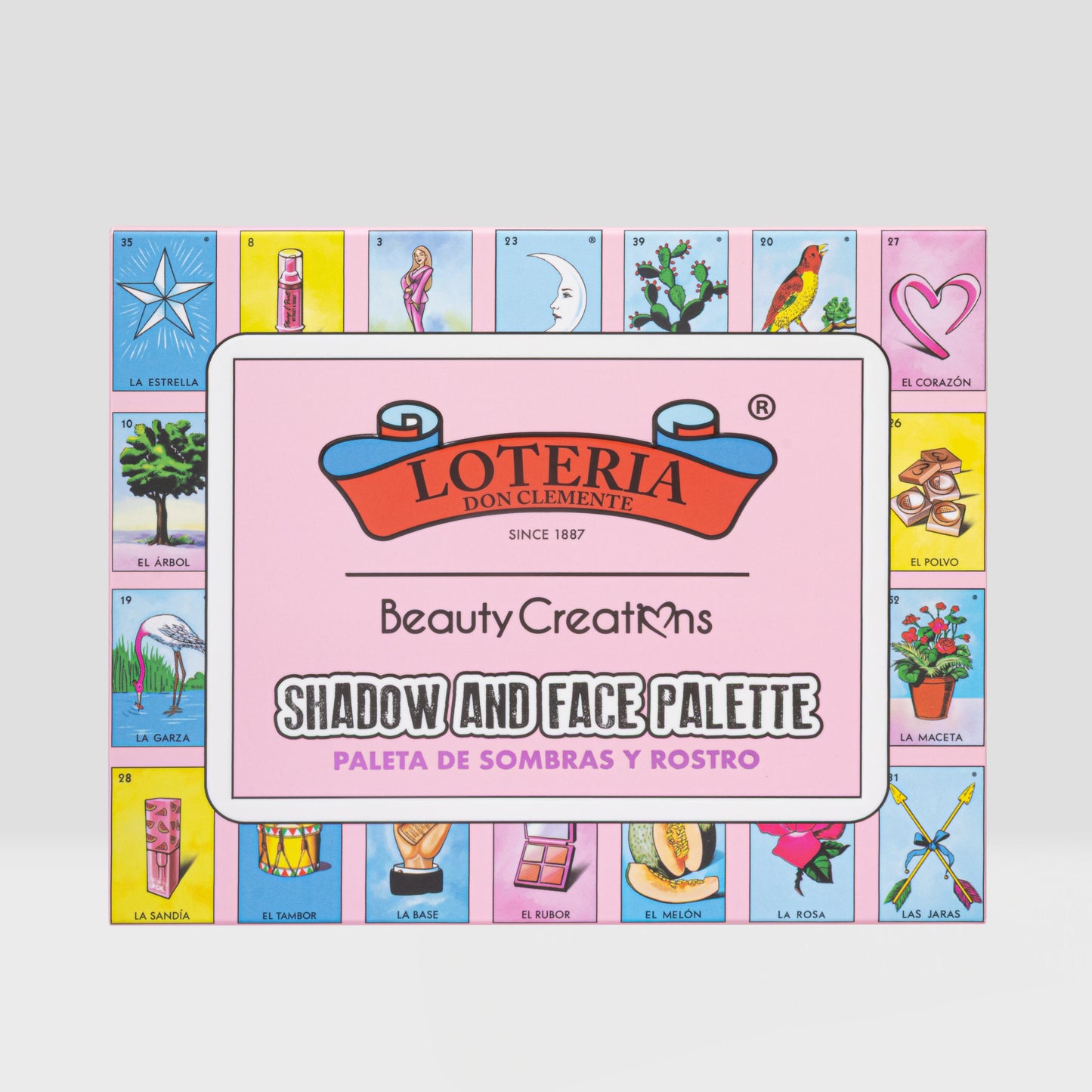“Shadow and Face Palette” - Loteria Don Clemente X Beauty Creations