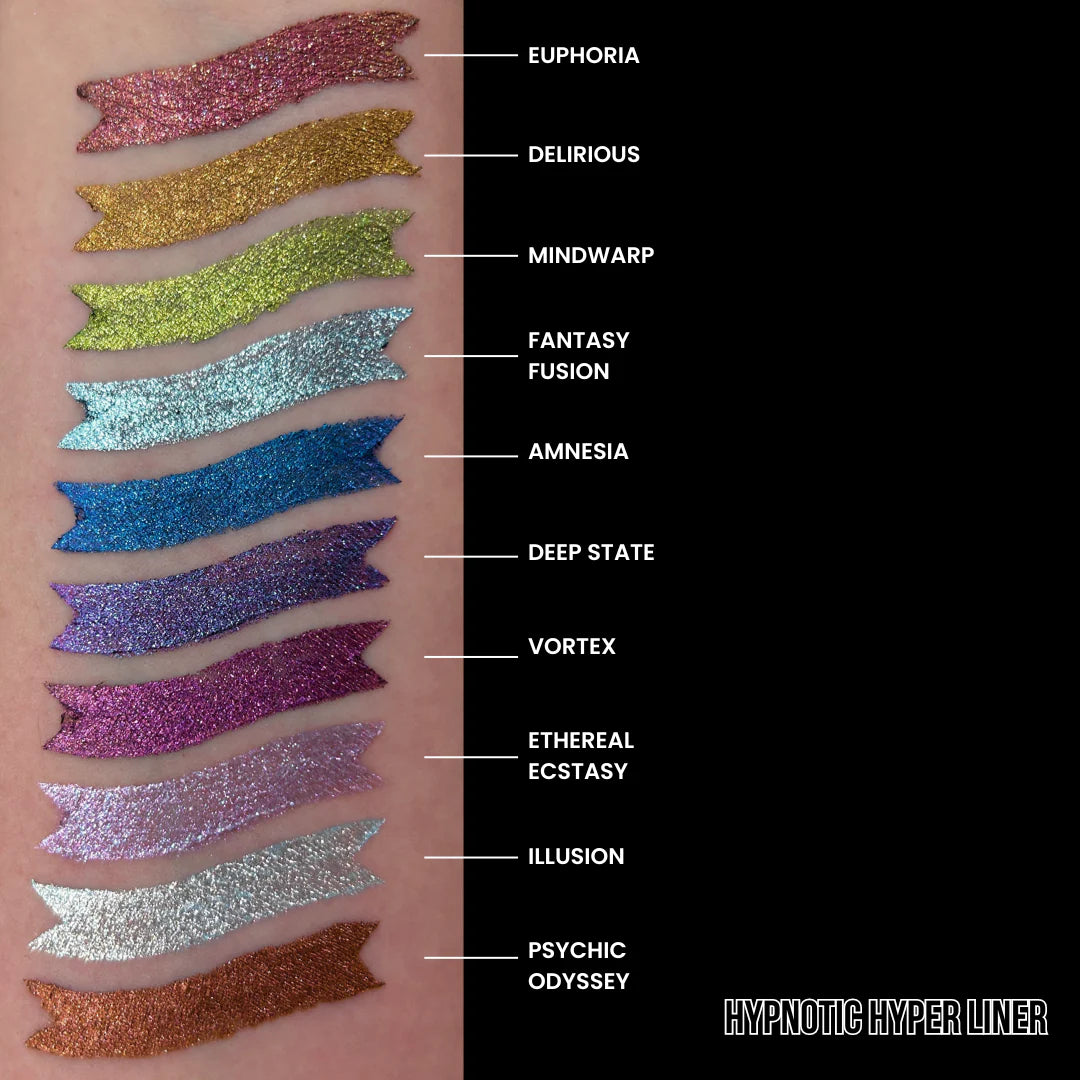 “Hypnotic Hyper” (Chrome Liner) - Rude Cosmetics