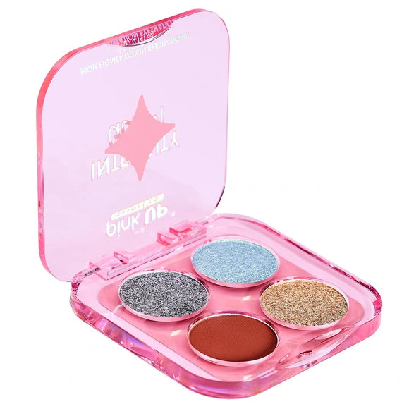 Intensity Glam - Cuarteto de Sombras para Ojos - Pink Up Cosmetics