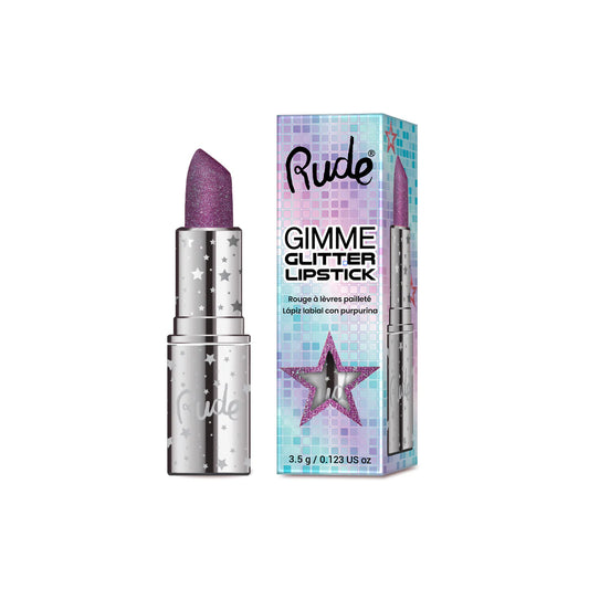 “Gimme” (Glitter Lipstick) - Rude Cosmetics