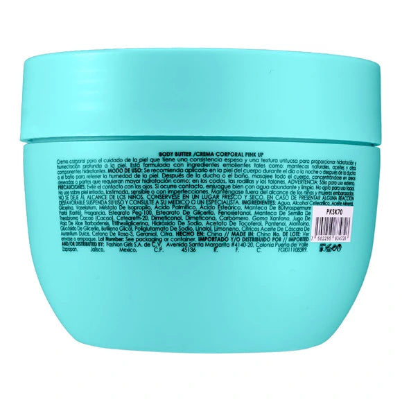 “Body Butter” - Crema Corporal Humectante - Pink UP Cosmetics